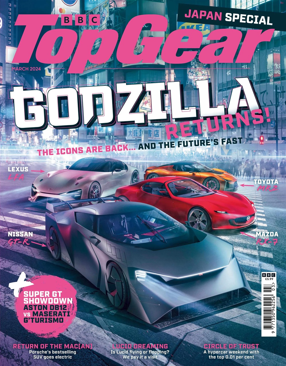 BBC Top Gear Magazine Preview Pages