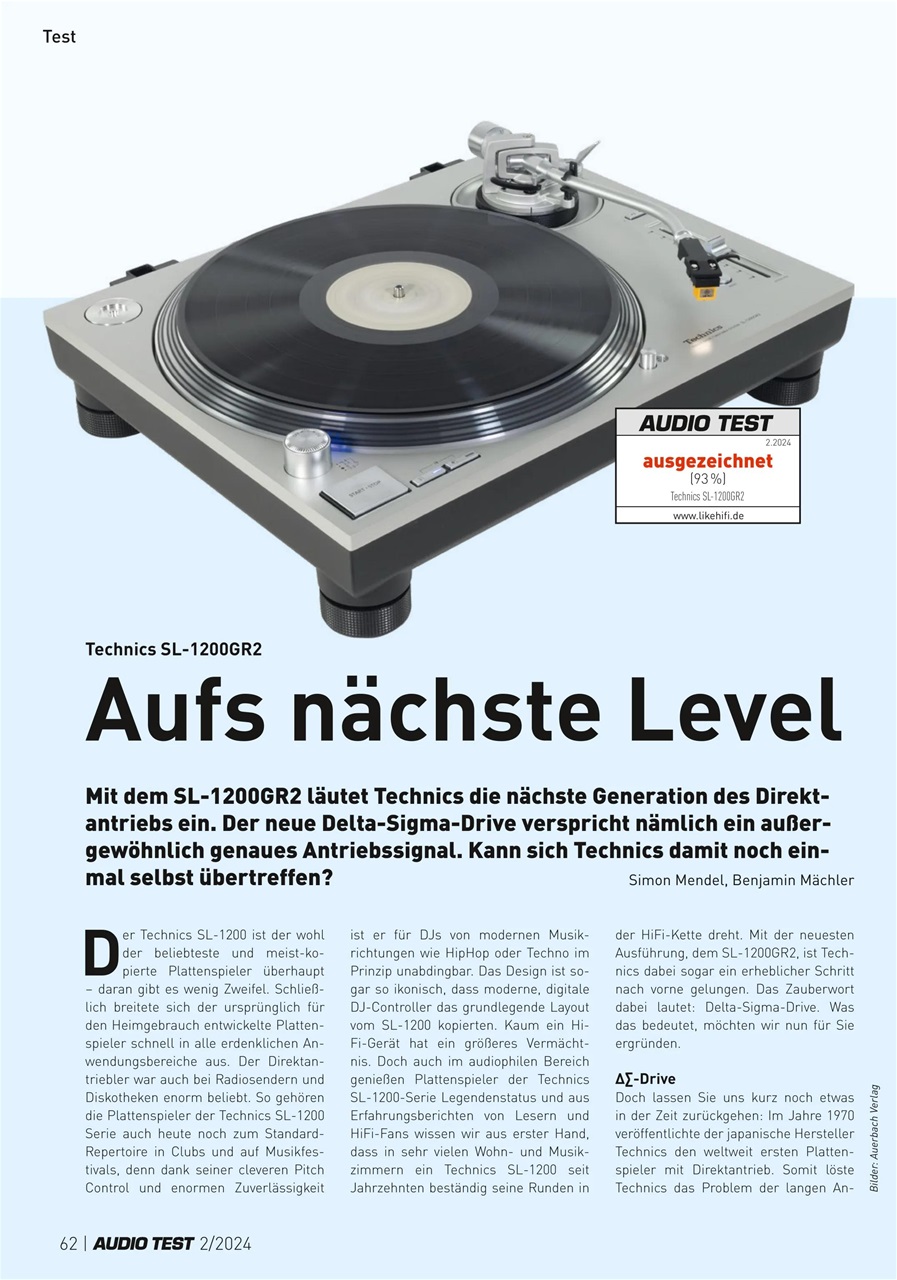 Audio Test Preview Pages