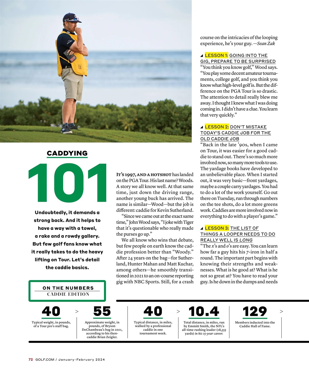 Golf Magazine Preview Pages