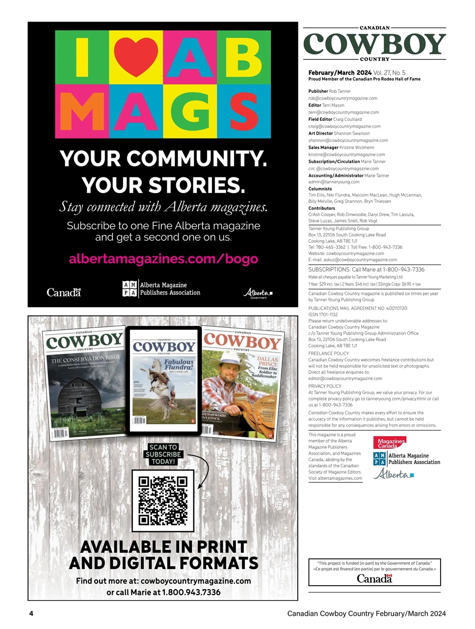 Canadian Cowboy Country Preview Pages