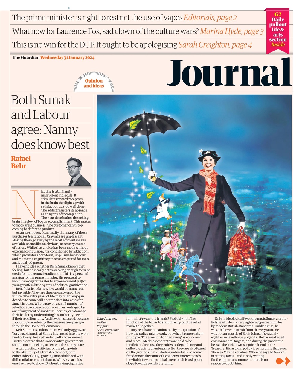 The Guardian Newspaper Preview Pages