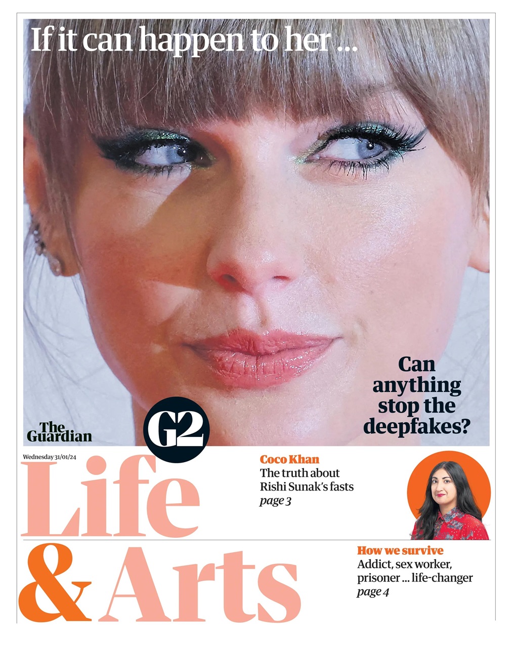 The Guardian Newspaper Preview Pages