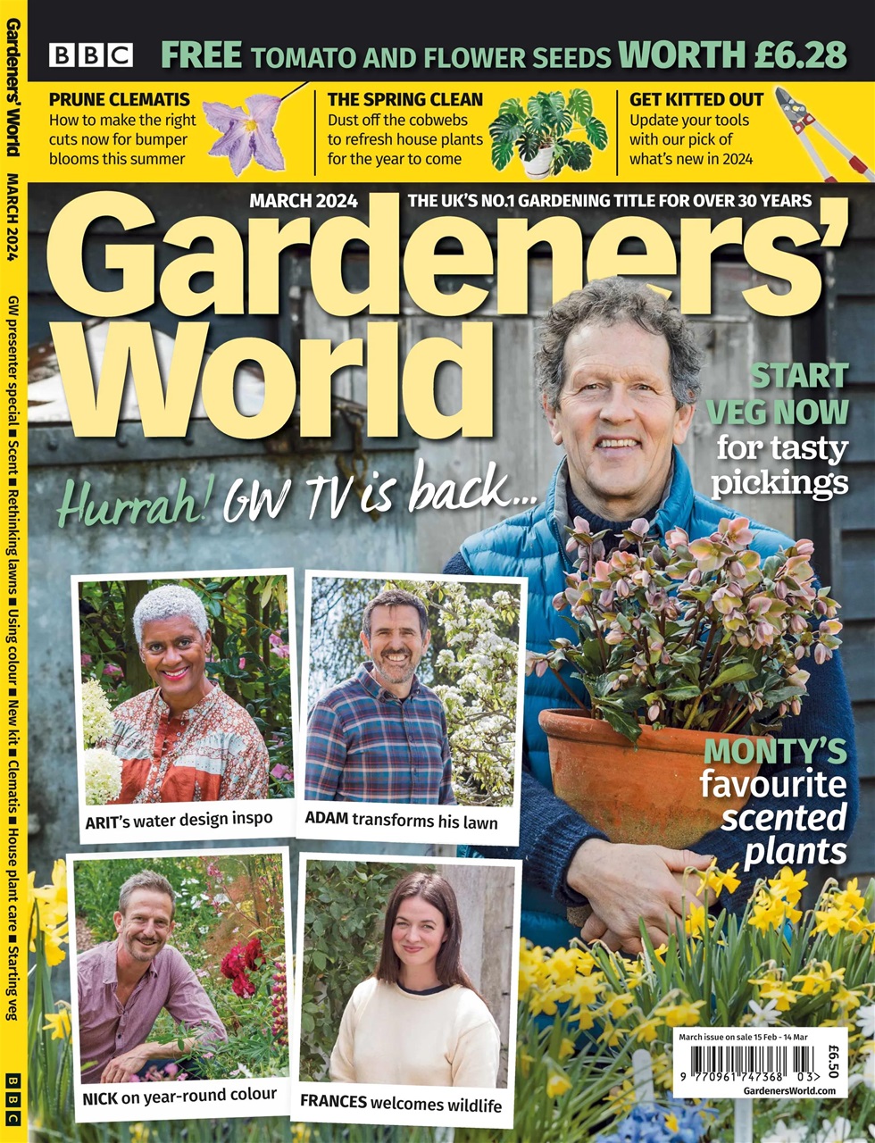 BBC Gardeners’ World Magazine Preview Pages