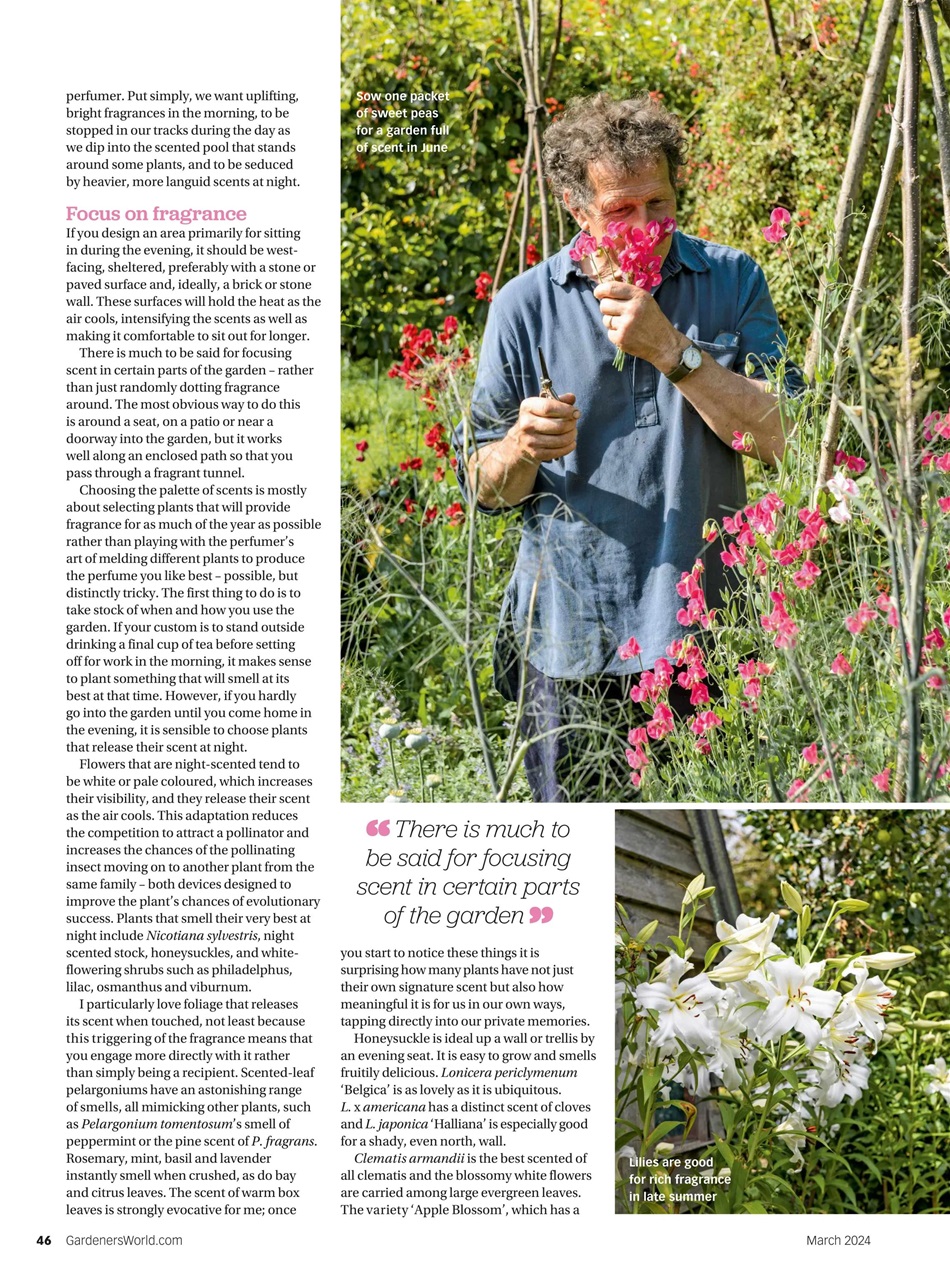 BBC Gardeners’ World Magazine Preview Pages