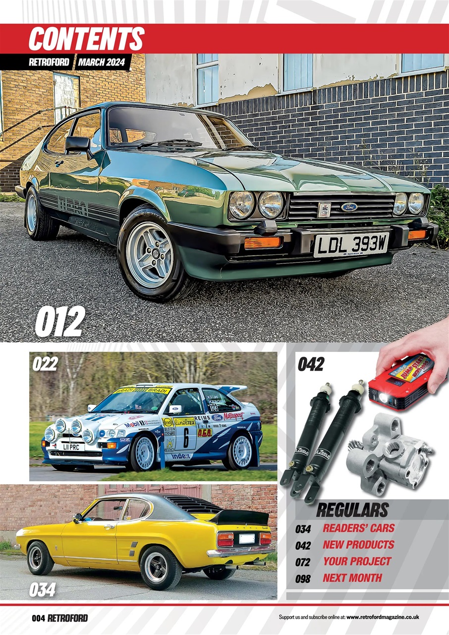 Retro Ford Preview Pages