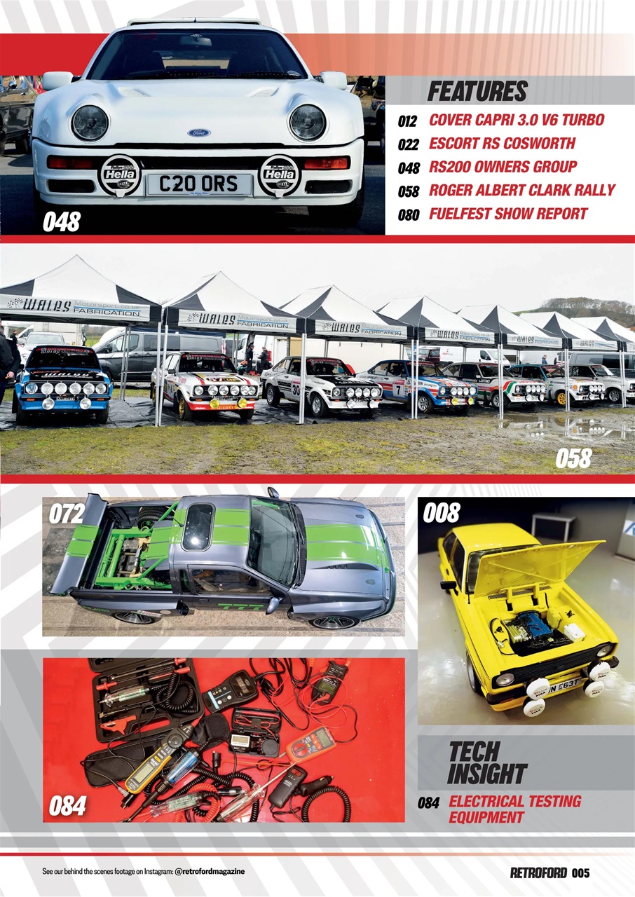 Retro Ford Preview Pages