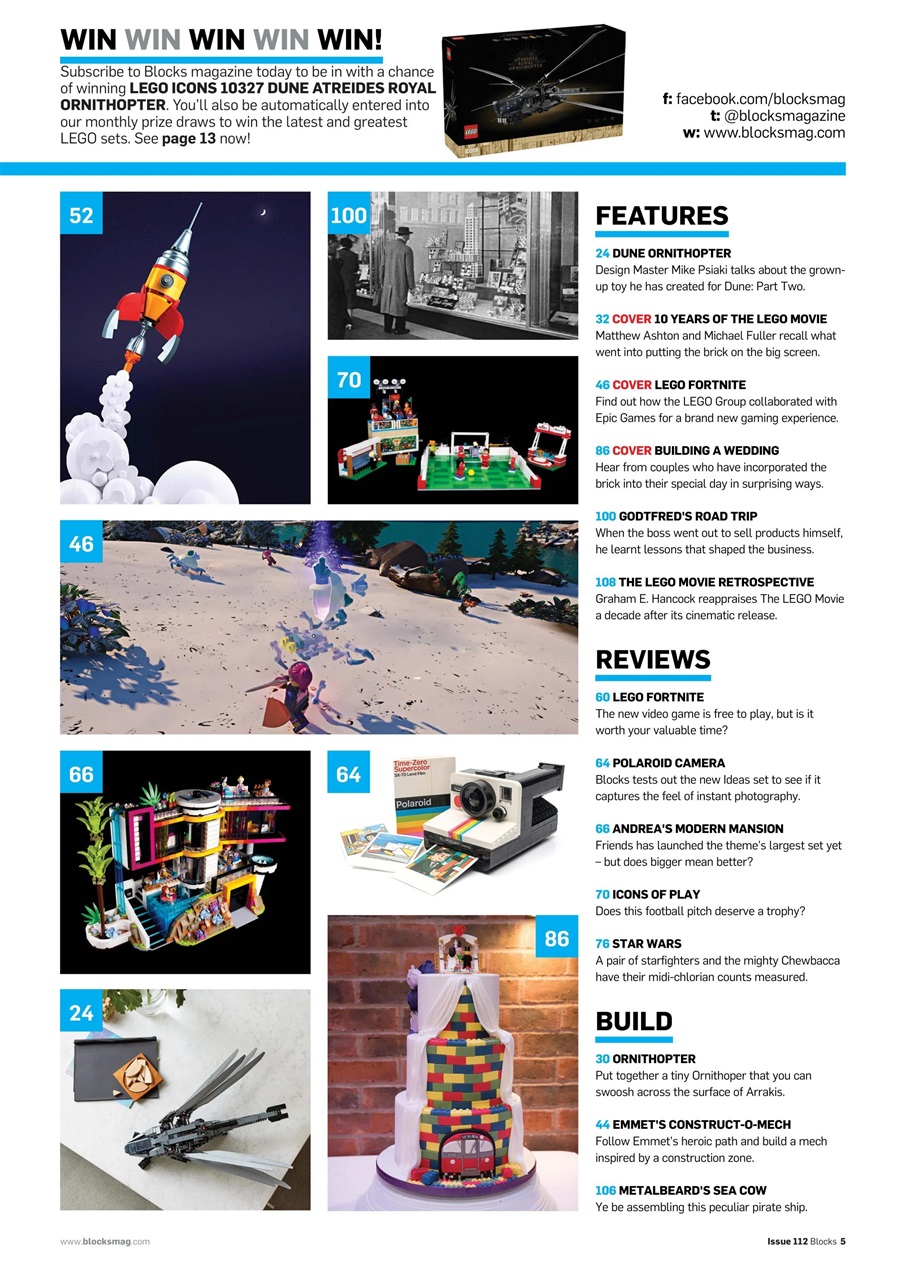Blocks Magazine Preview Pages