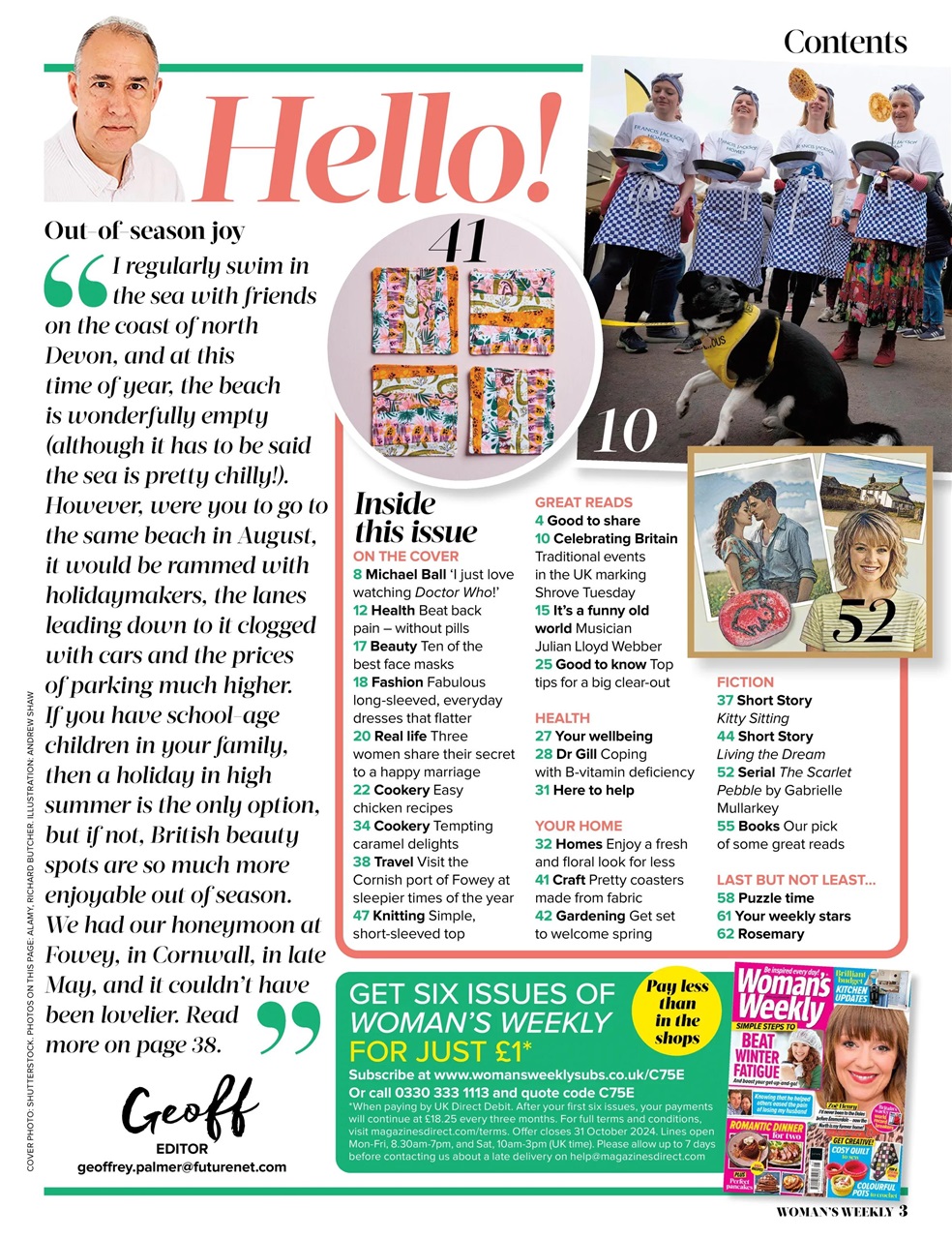 Woman's Weekly Preview Pages