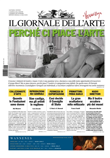 Il Giornale Dell’Arte issue 