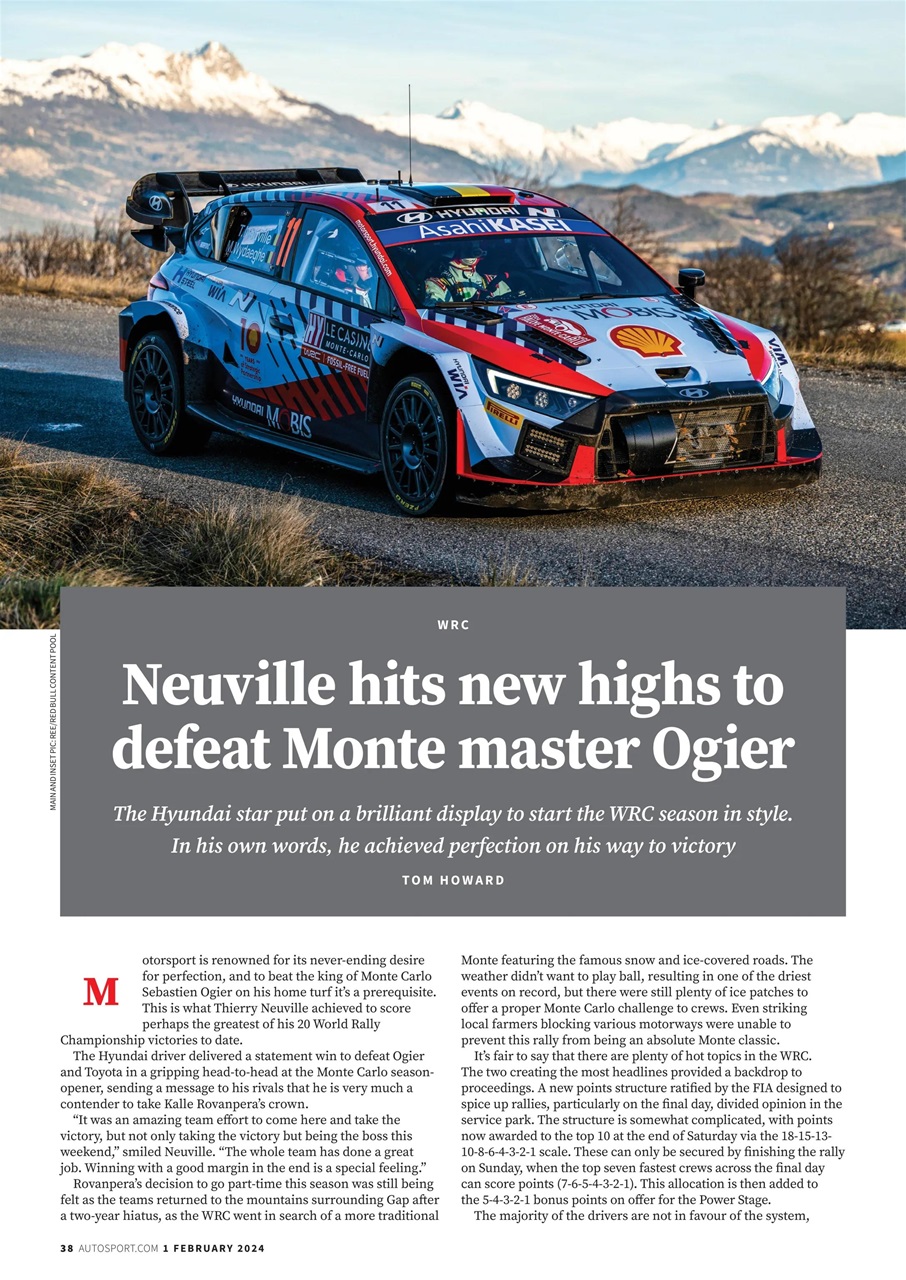 Autosport Preview Pages