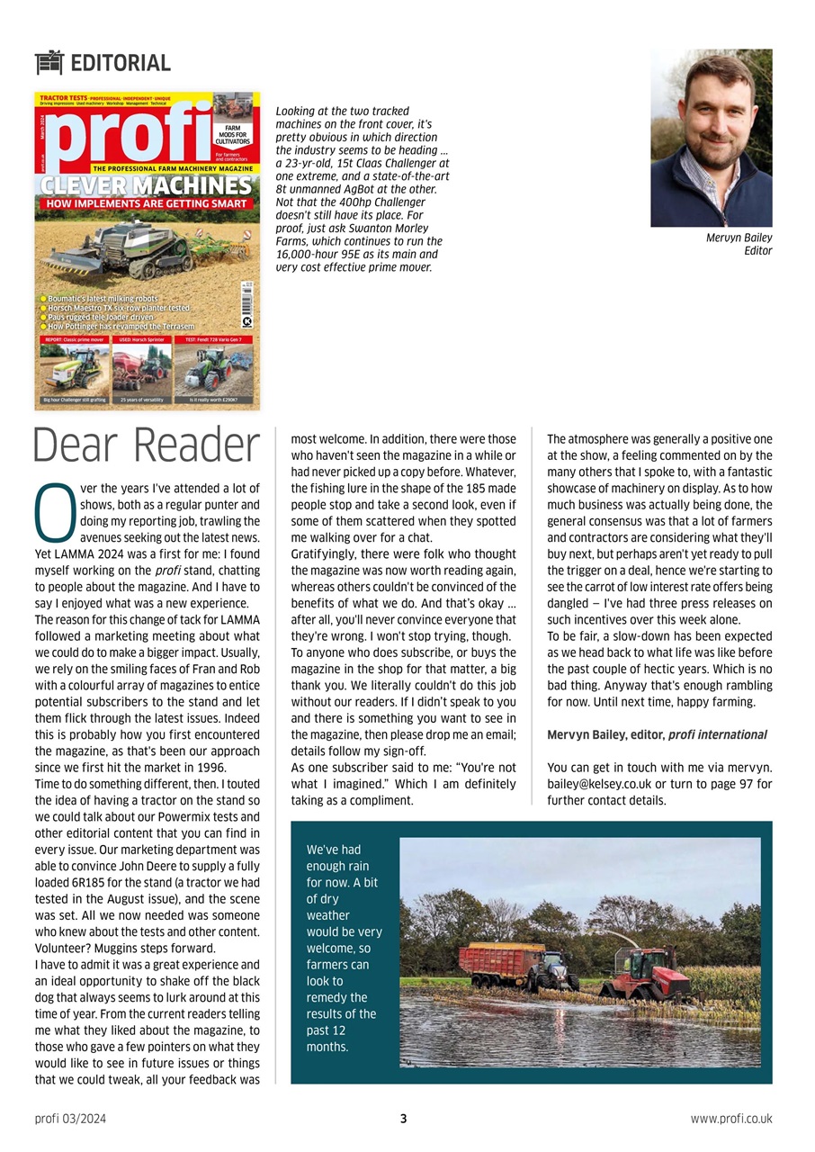 Profi International Preview Pages