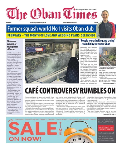 The Oban Times & Lochaber Times issue Thursday, February 01, 2024