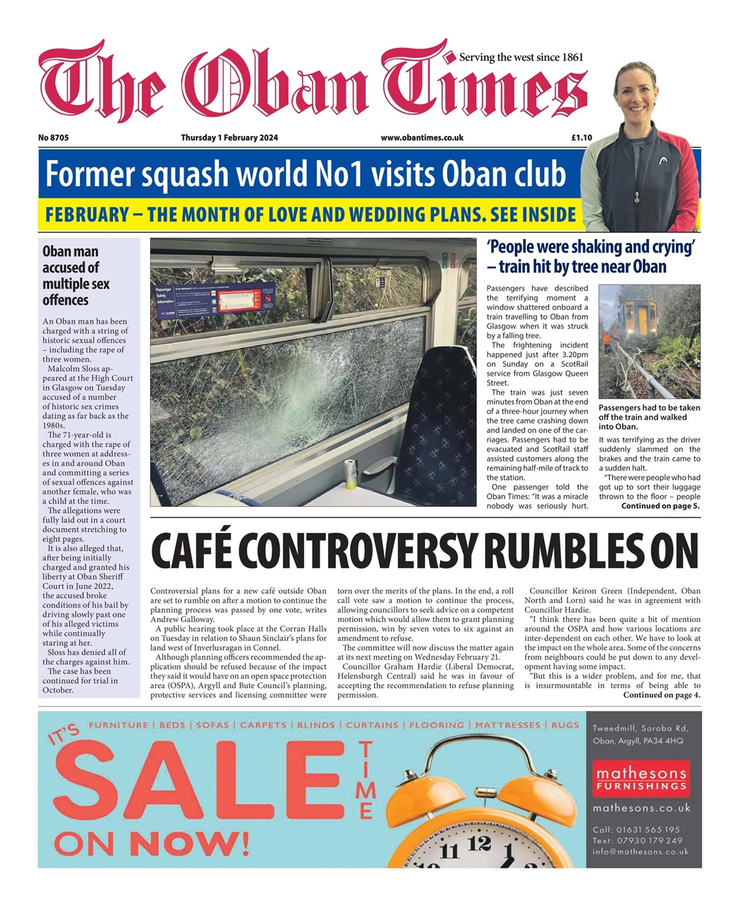 The Oban Times & Lochaber Times Preview Pages