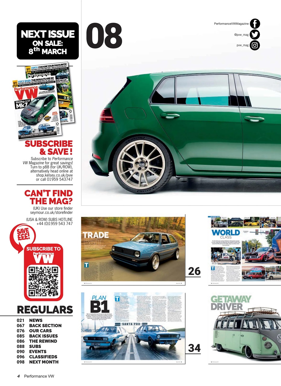 Performance VW Preview Pages