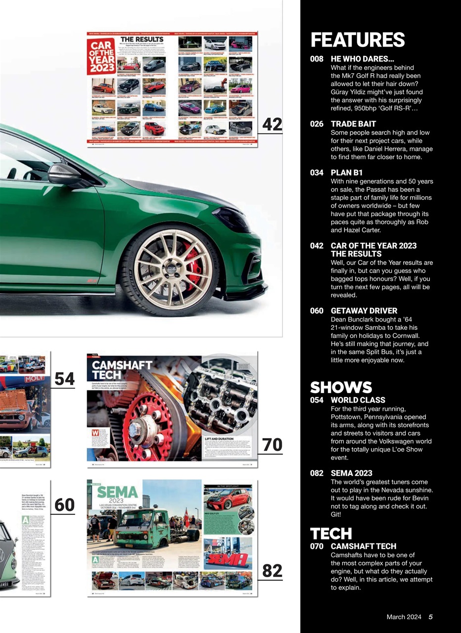 Performance VW Preview Pages