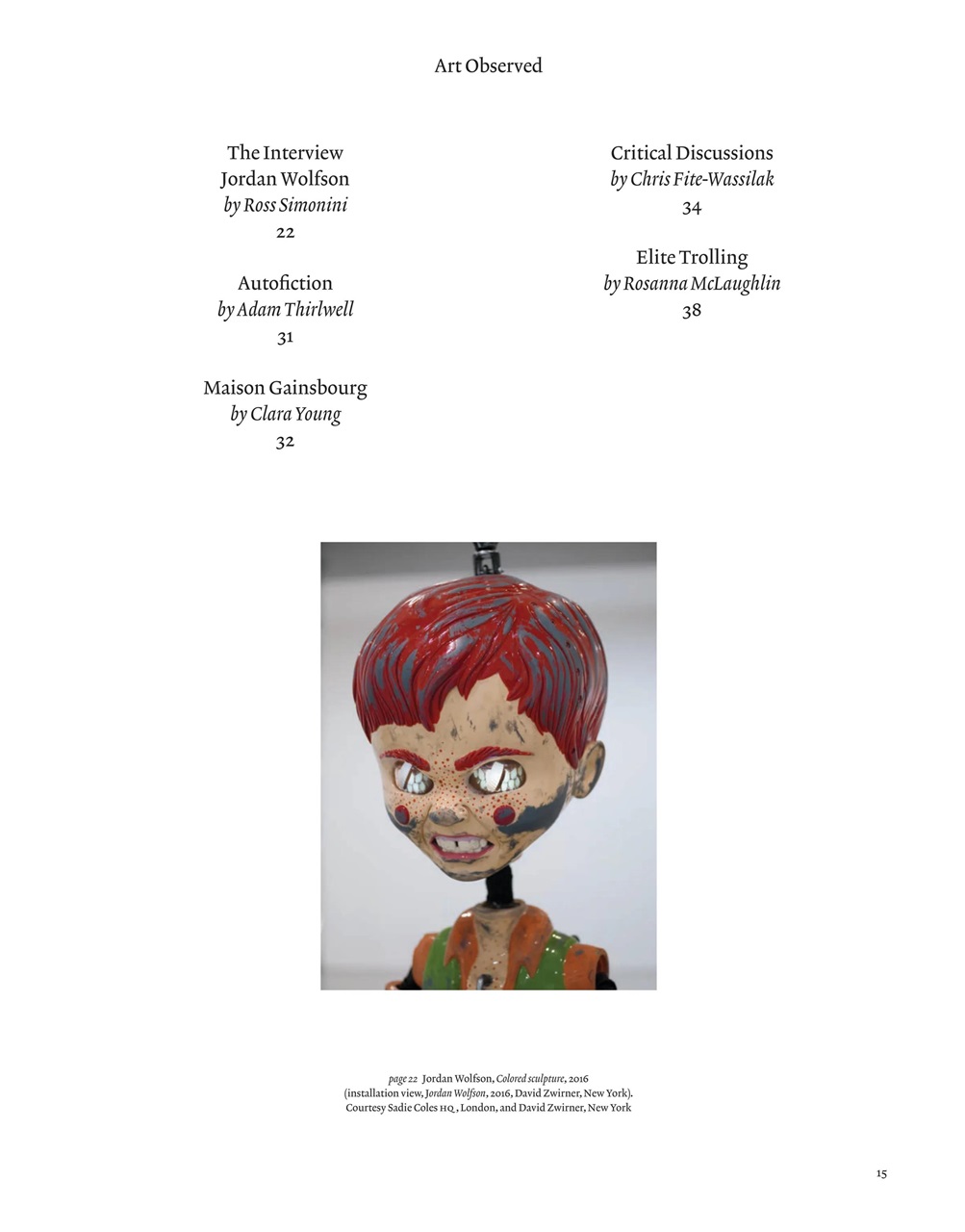 ArtReview Preview Pages