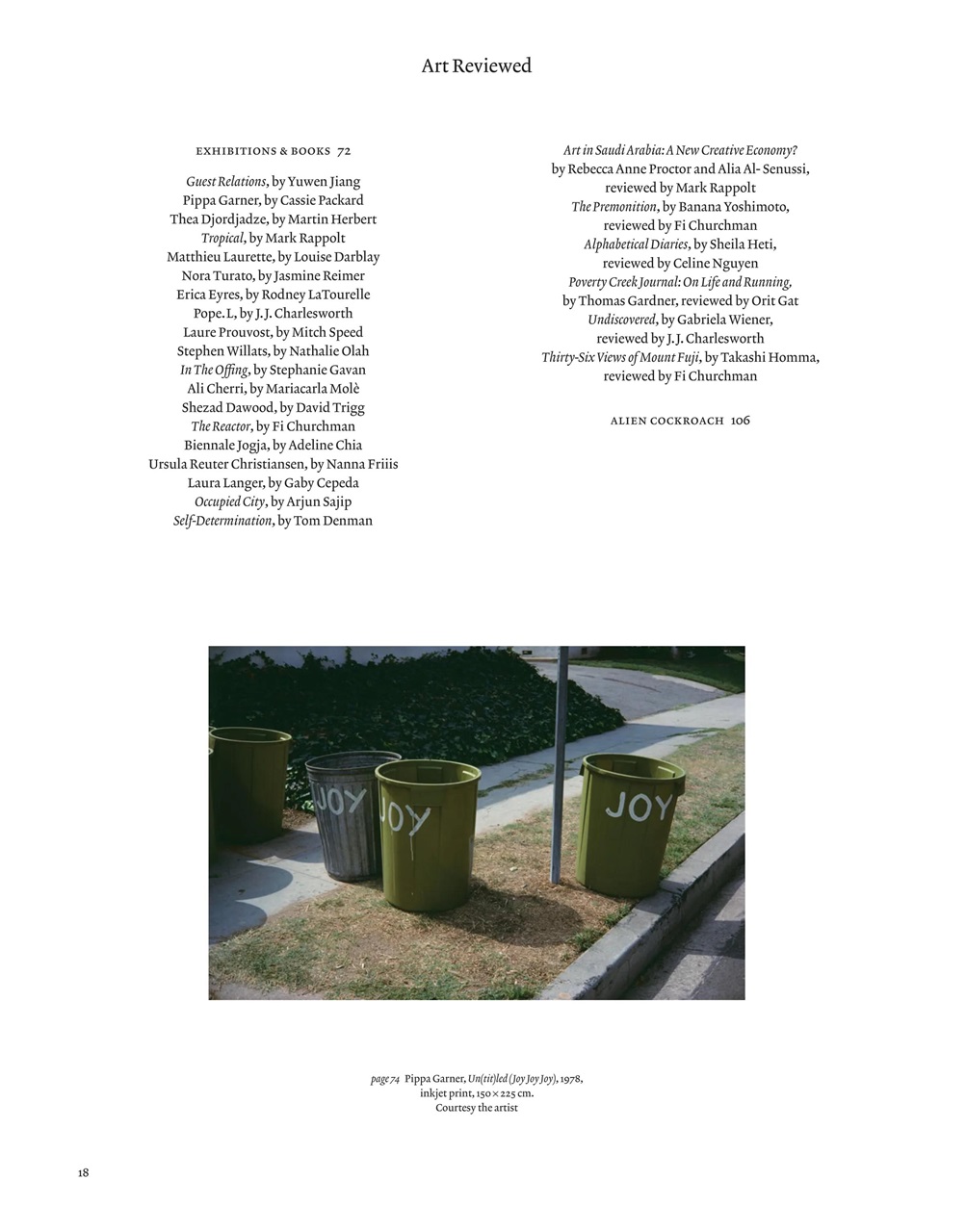 ArtReview Preview Pages