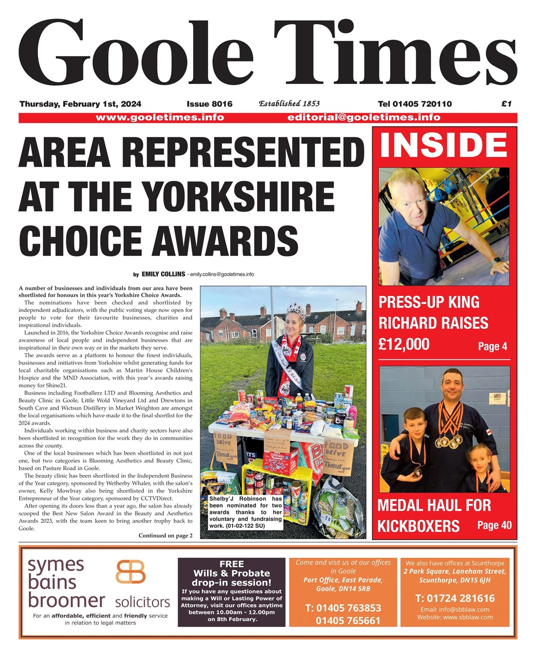 Goole Times Preview Pages