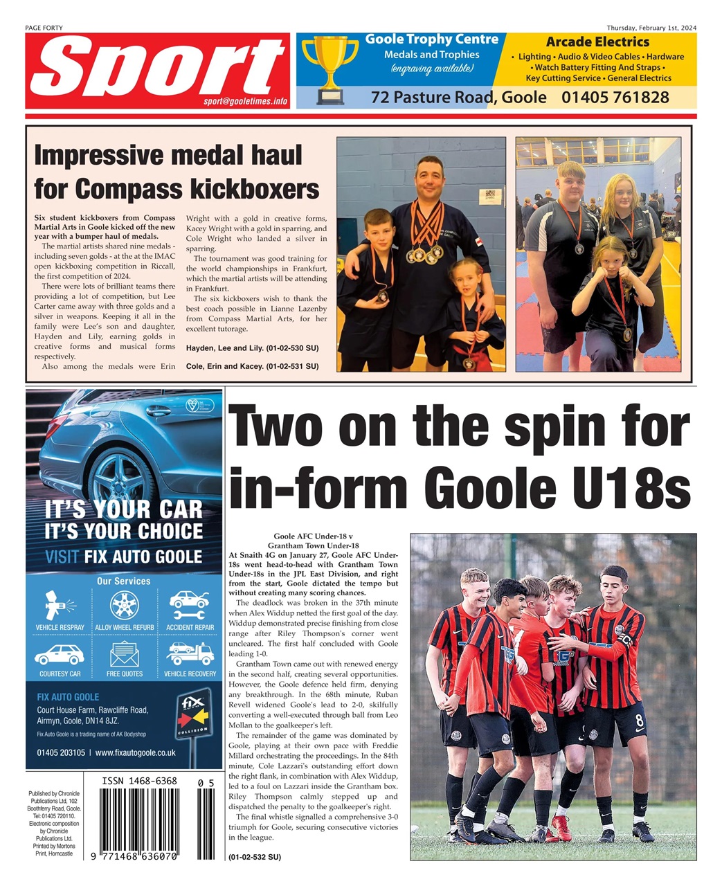 Goole Times Preview Pages