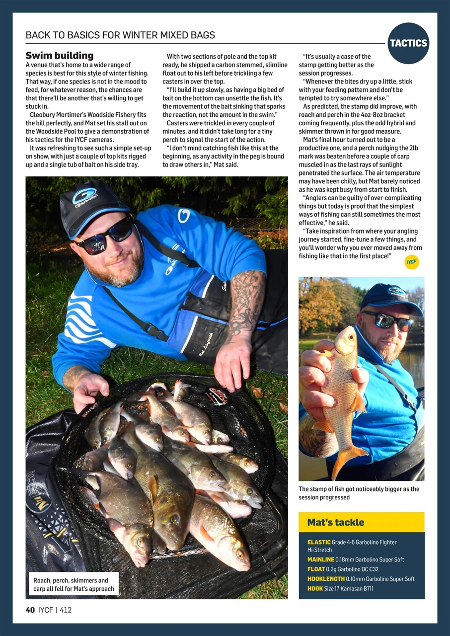 Improve Your Coarse Fishing Preview Pages