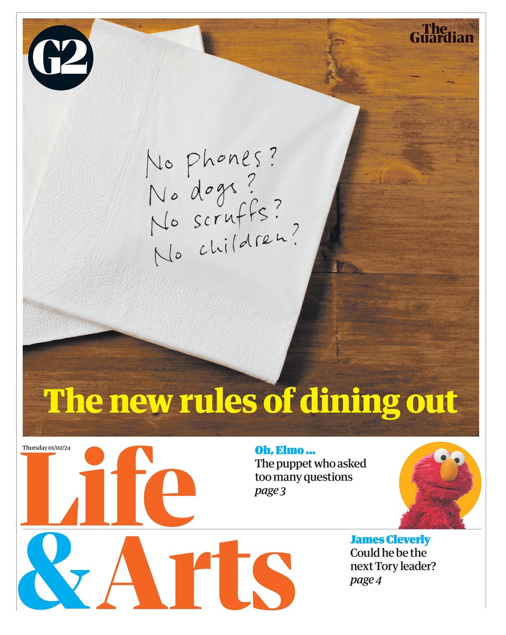 The Guardian Newspaper Preview Pages