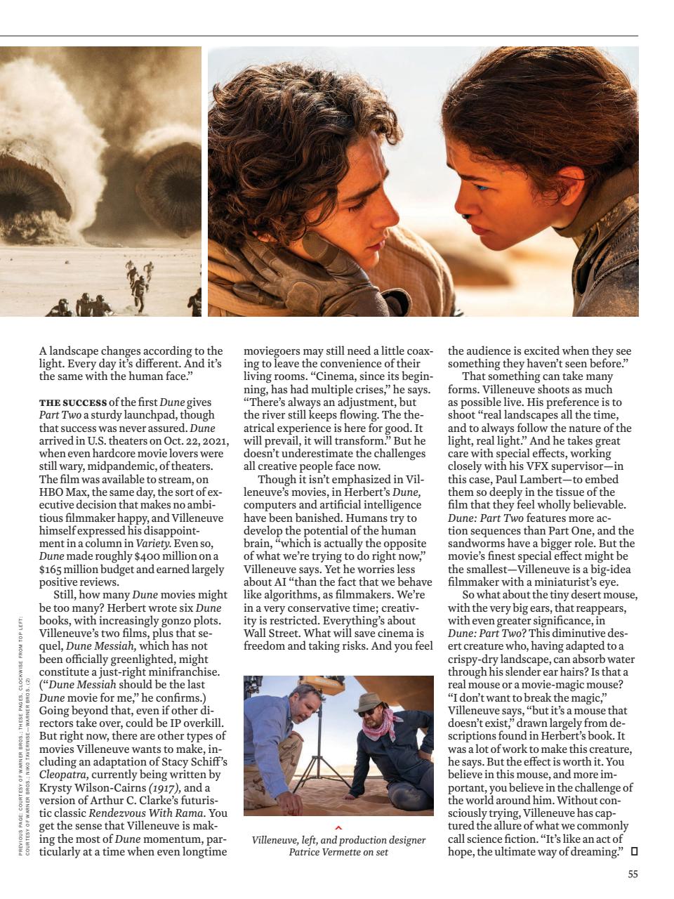 TIME Magazine Europe Preview Pages