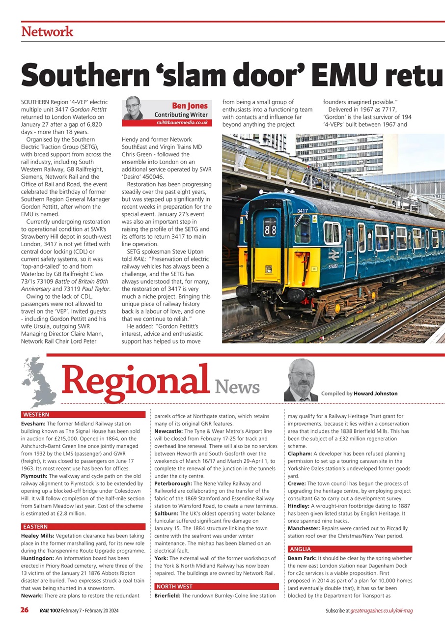 Rail Preview Pages