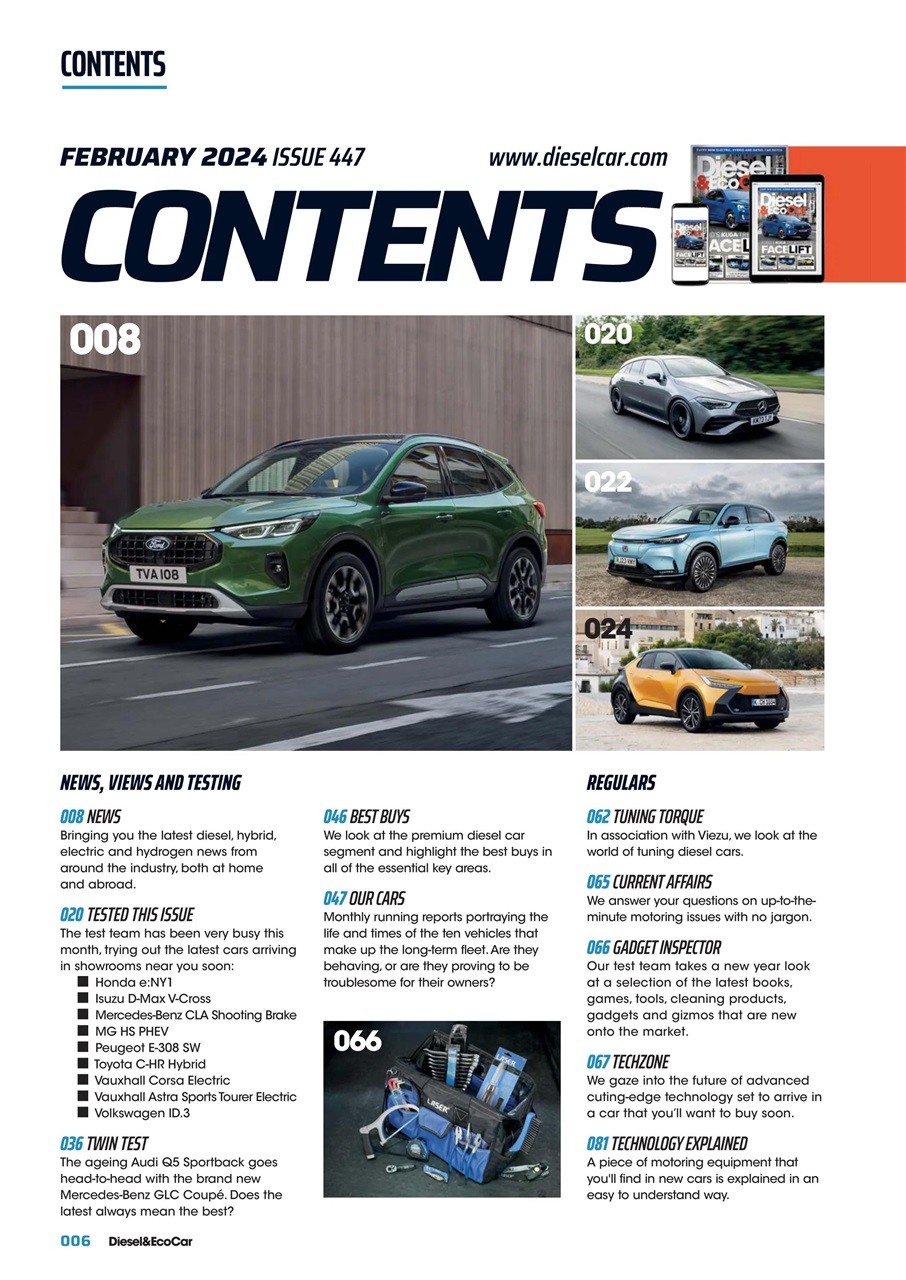 Diesel&EcoCar Magazine Preview Pages