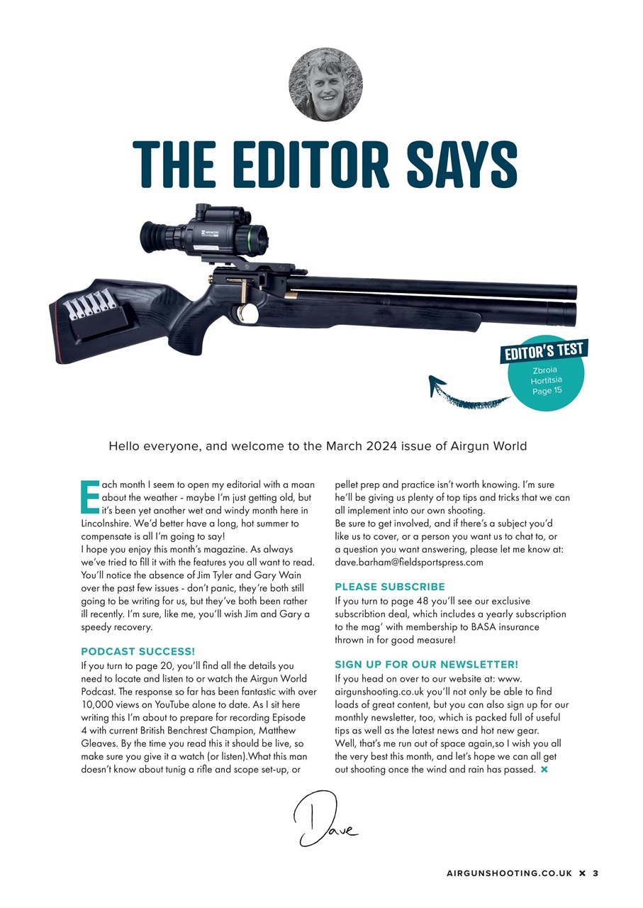 Airgun World Preview Pages