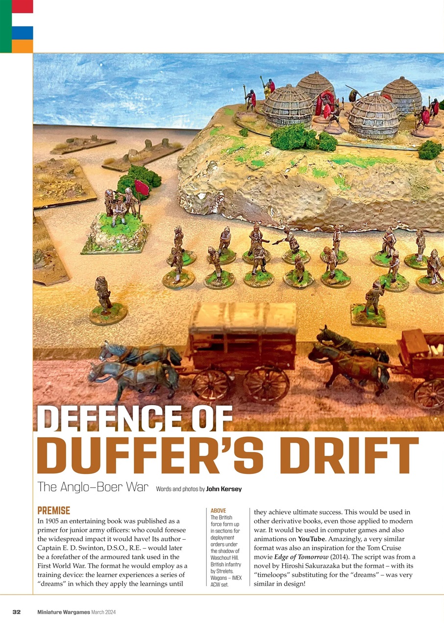 Miniature Wargames Preview Pages