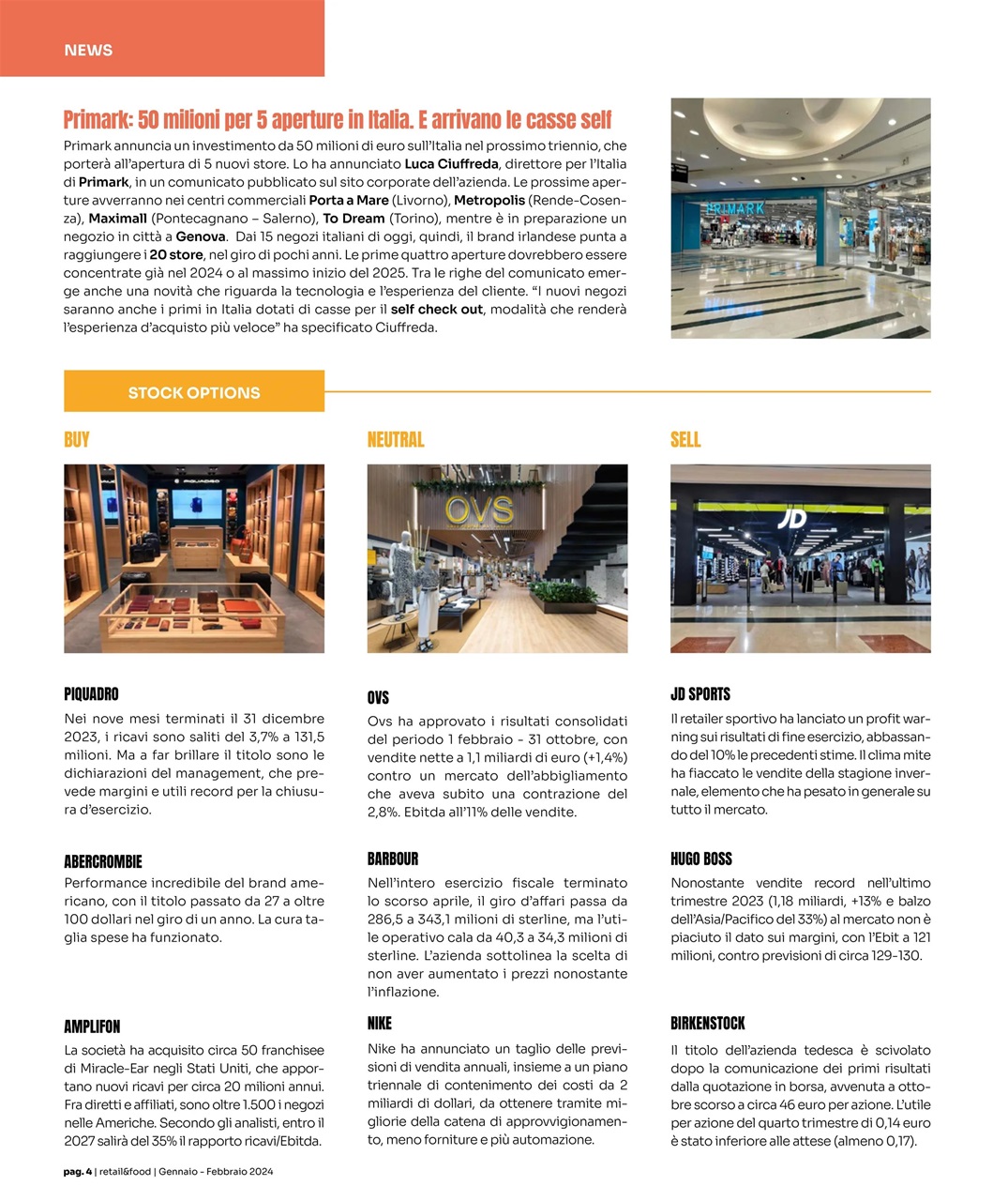 Retail&food Preview Pages