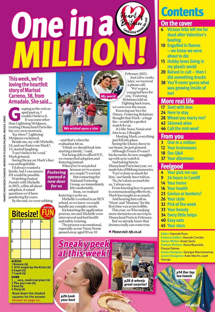 Pick Me Up Preview Pages