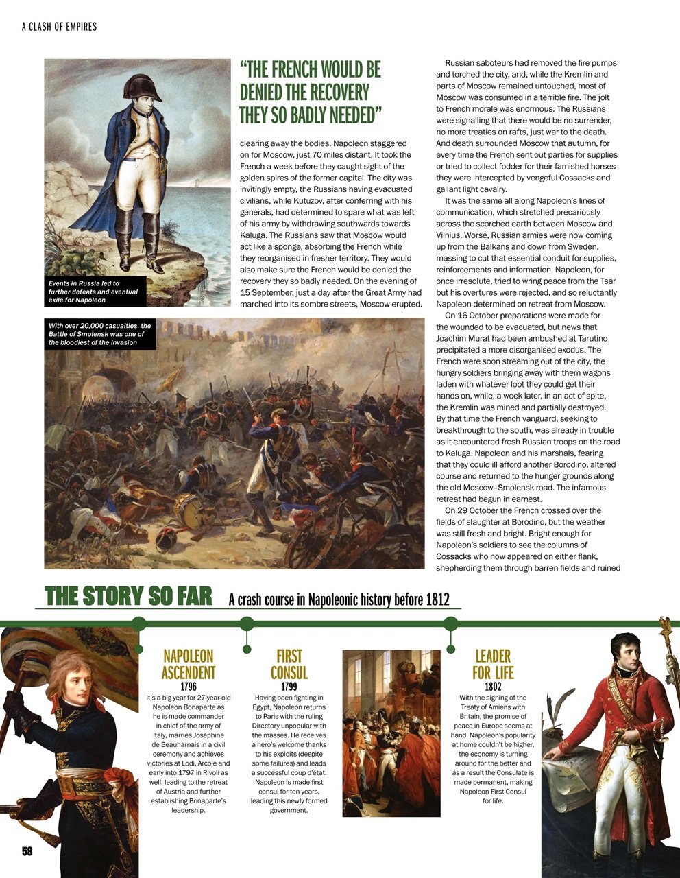 History of War Bookazine Preview Pages