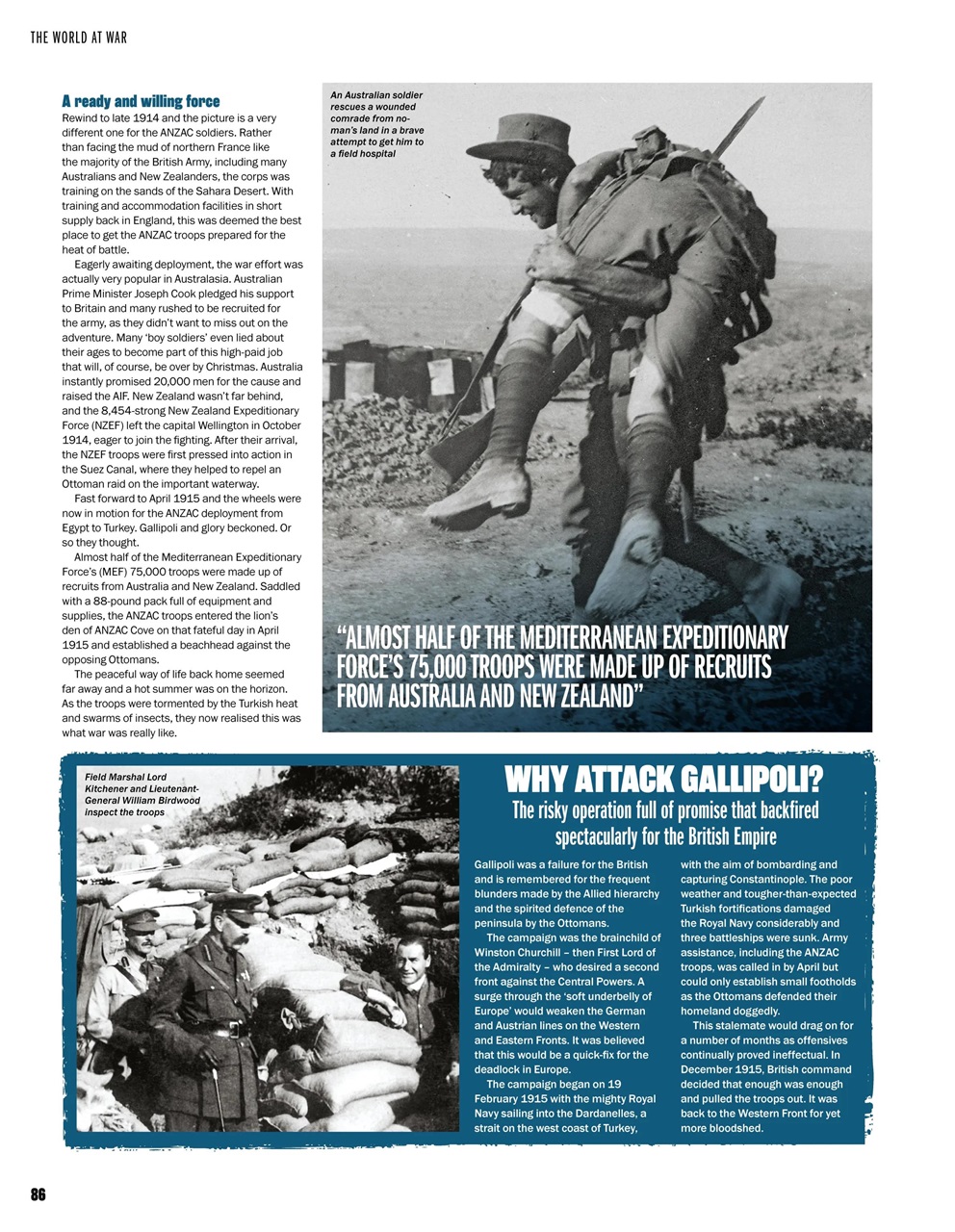 History of War Bookazine Preview Pages