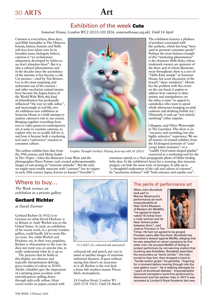 The Week Preview Pages