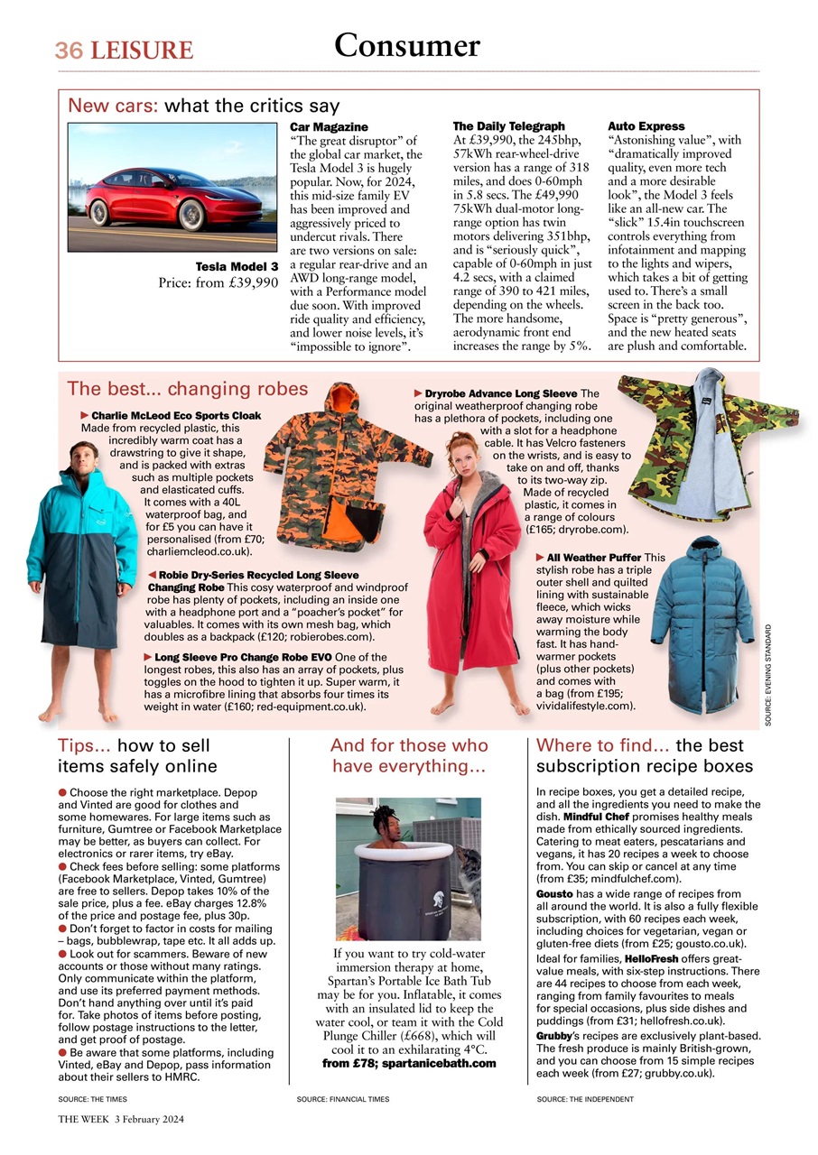 The Week Preview Pages