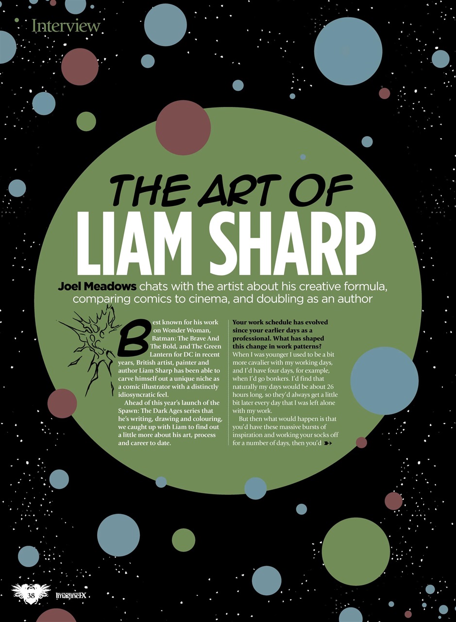 ImagineFX Preview Pages