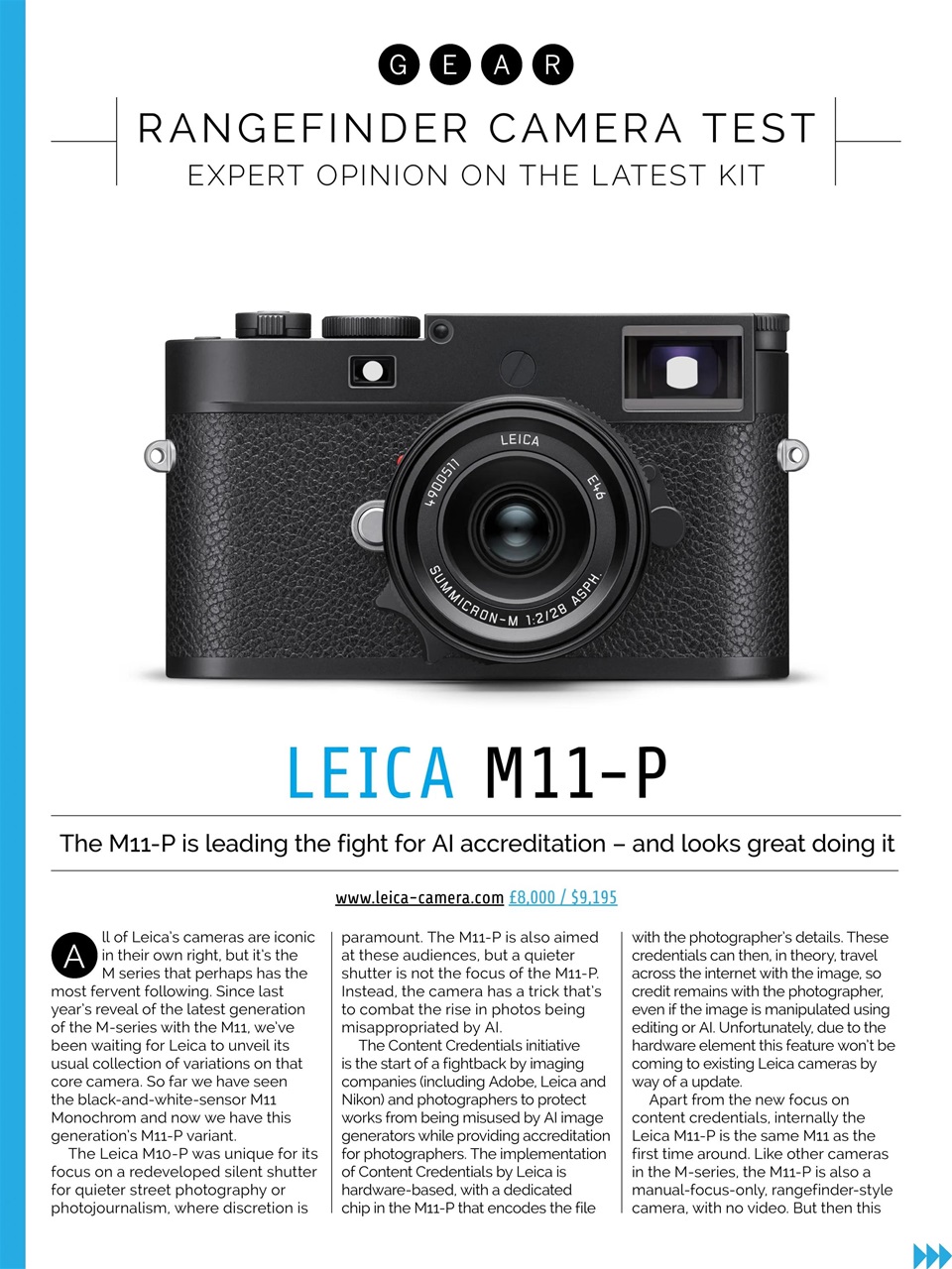 Photography Week Preview Pages