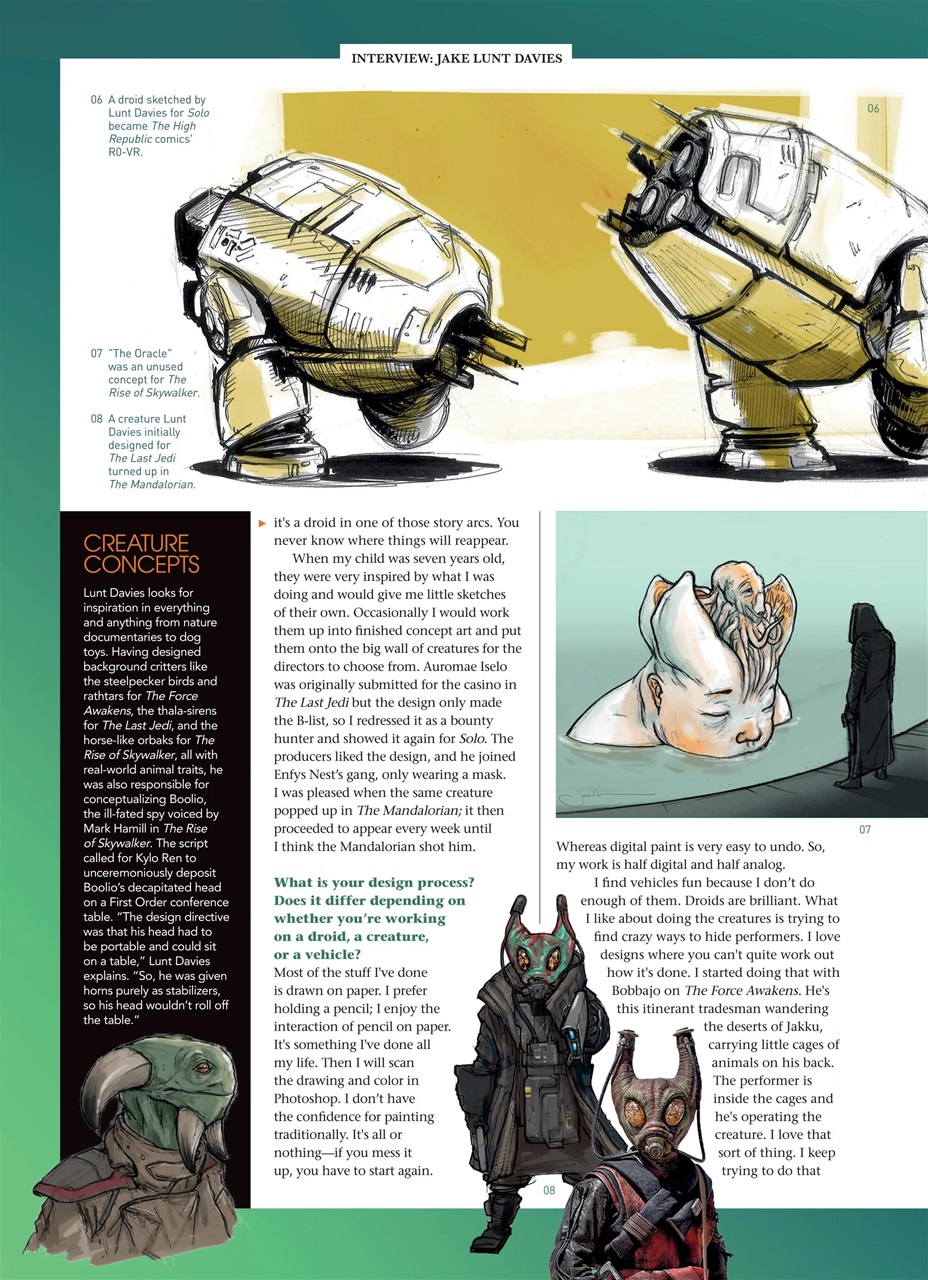Star Wars Insider Preview Pages