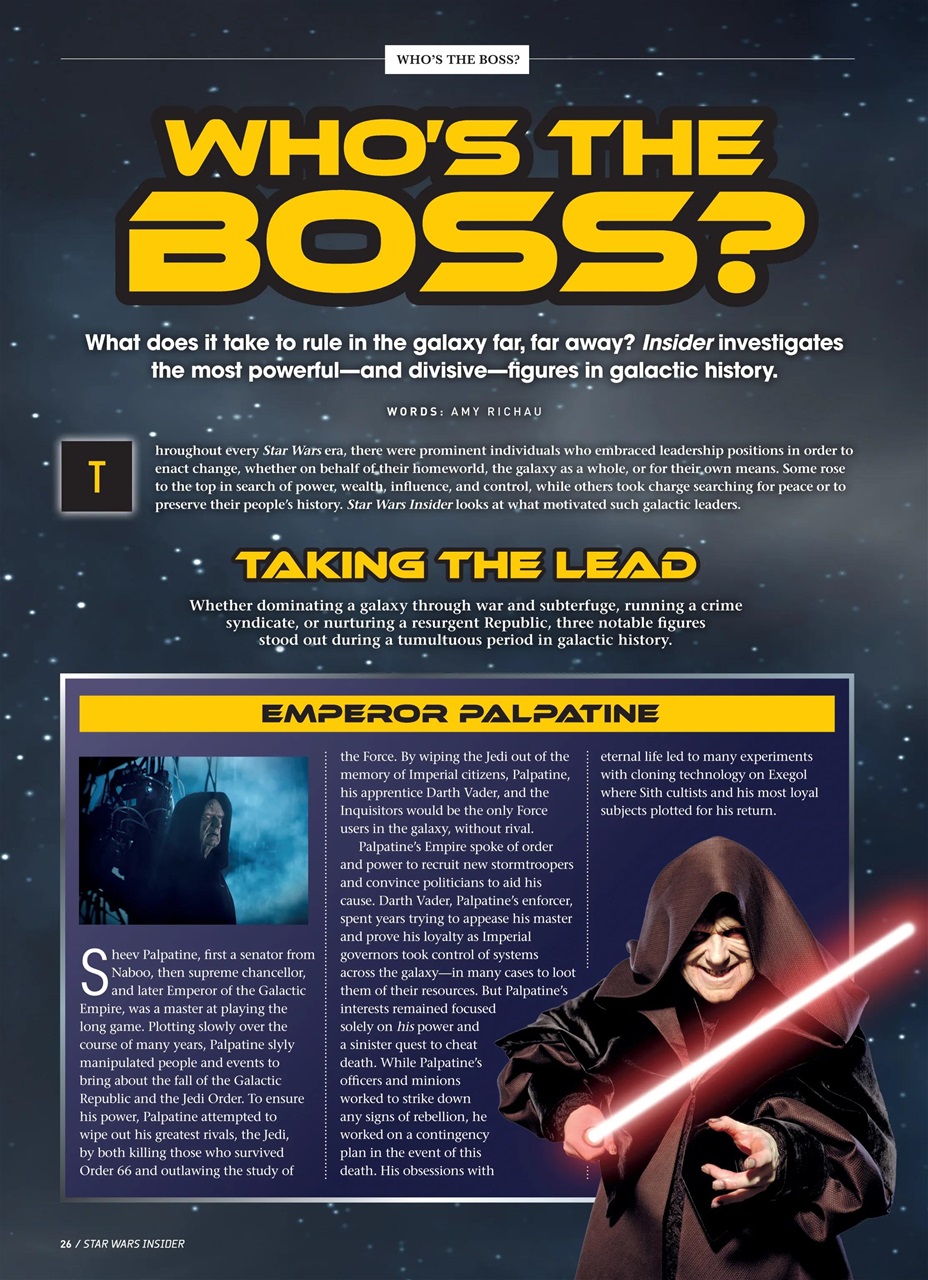 Star Wars Insider Preview Pages