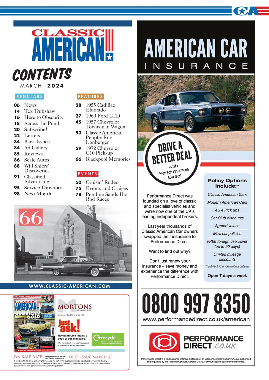 Classic American Magazine Preview Pages