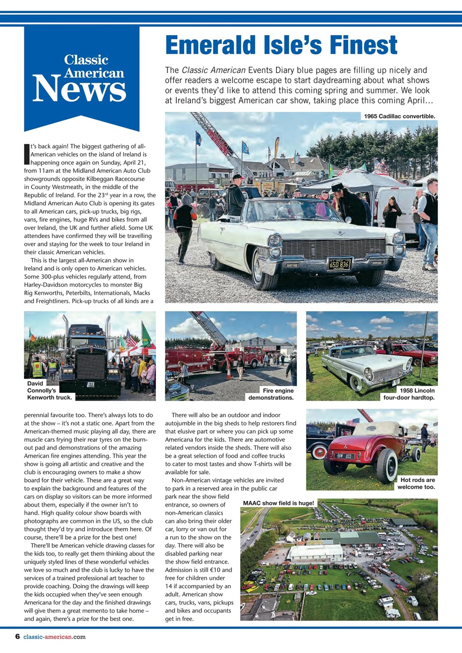 Classic American Magazine Preview Pages