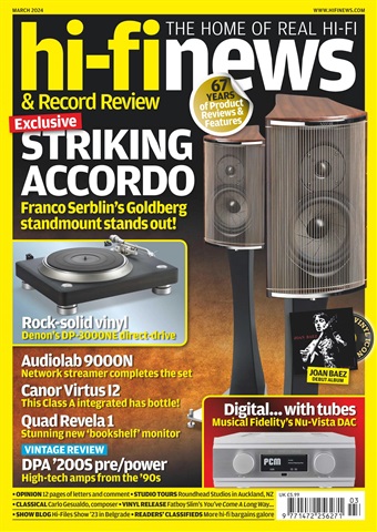 Hi-Fi News issue March 2024