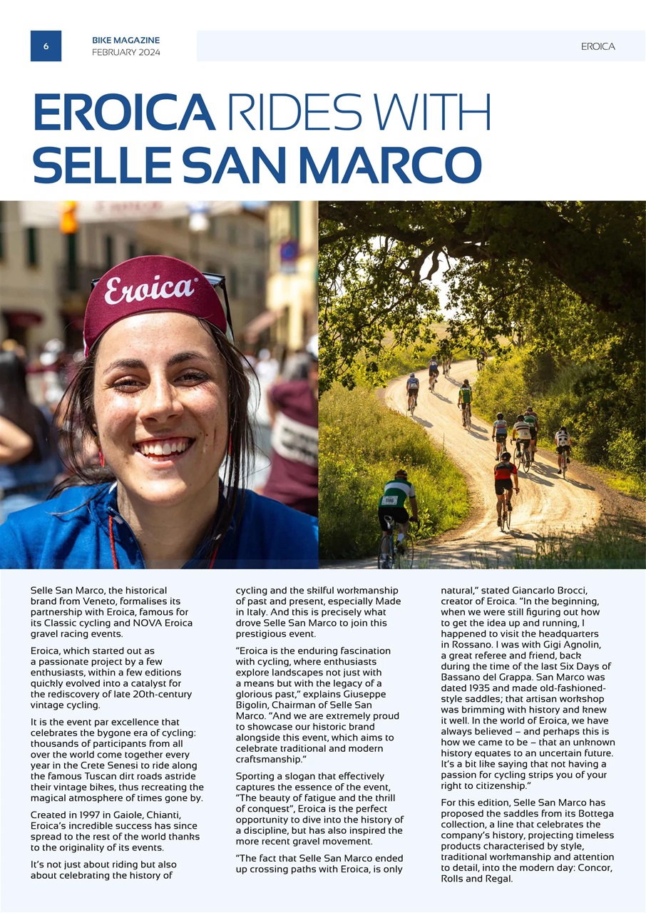 BIKE Magazine Preview Pages