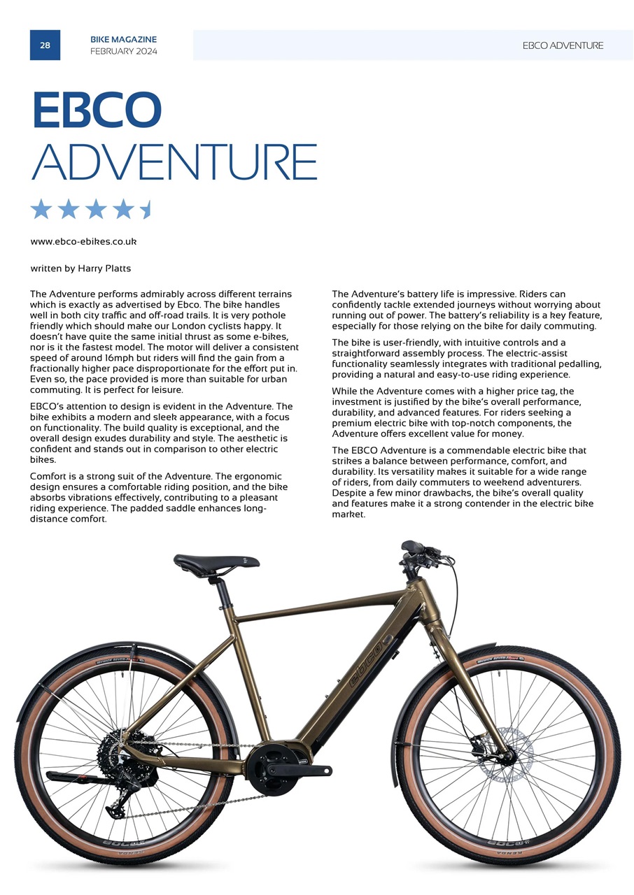 BIKE Magazine Preview Pages