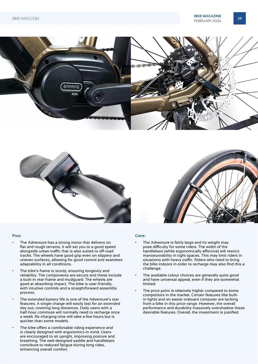 BIKE Magazine Preview Pages