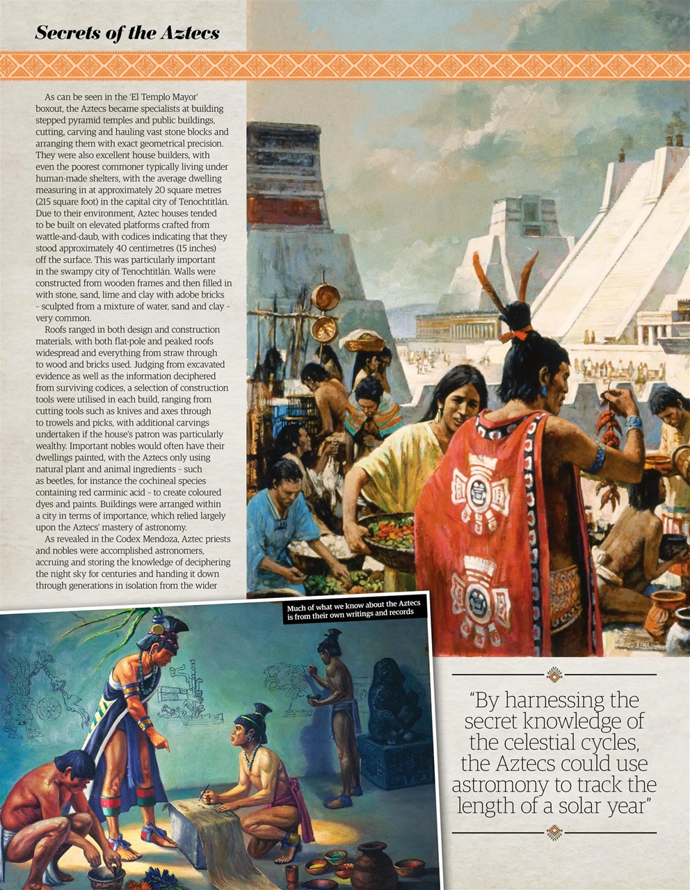 About History Bookazine - All About History Aztecs Sixth Edition Back Issue