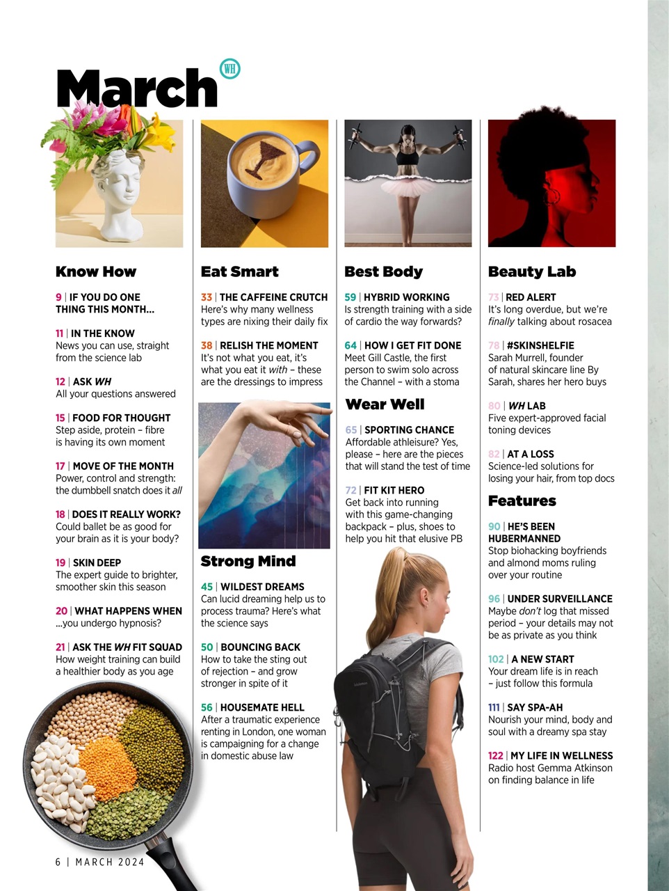 Women's Health Preview Pages