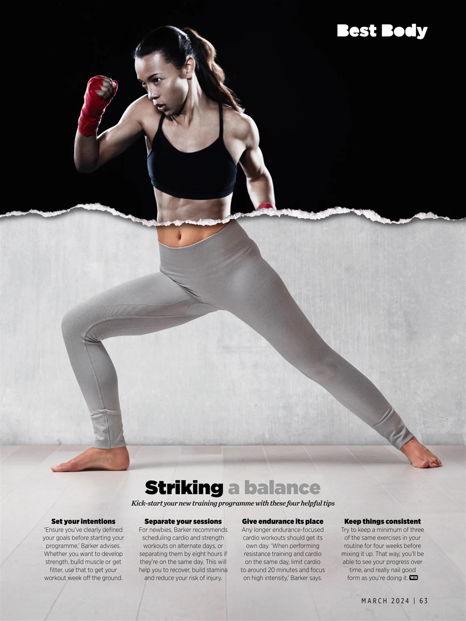 Women's Health Preview Pages