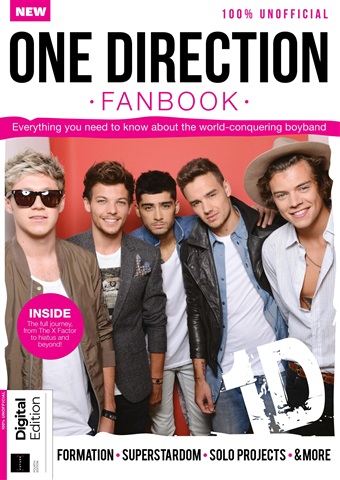 Music Magazine issue The One Direction Fanbook 4th Ed.